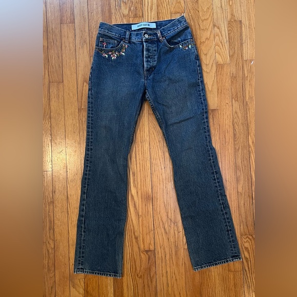 Gap Bootcut Jeans - Cottagecore embroidered Y2K - Picture 6 of 6